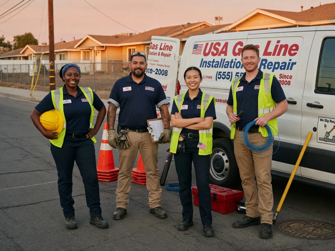 Gas Line Installation company in Rapids City, IL